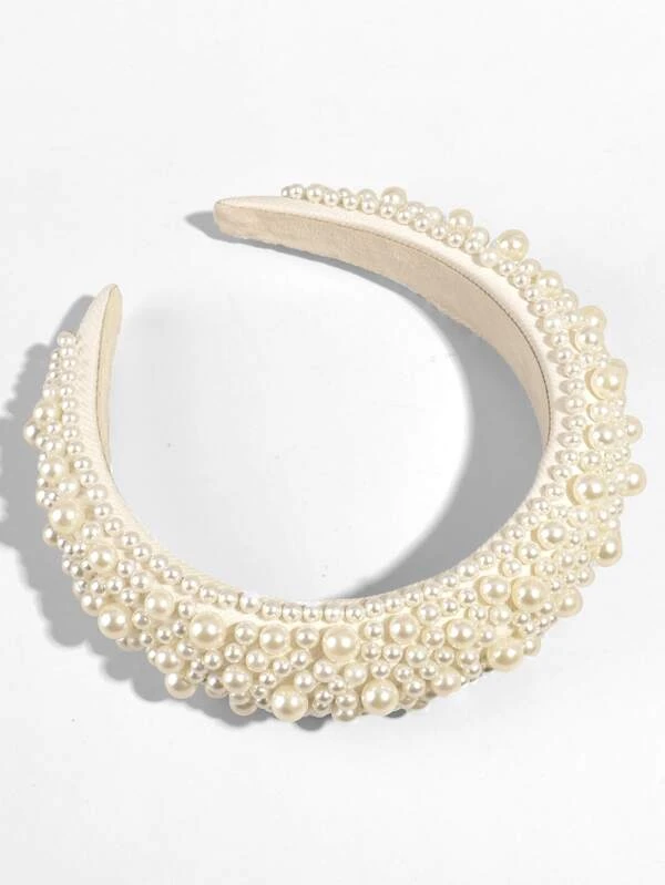 sw2108261176619113 Diadema con diseño de perla artificial
